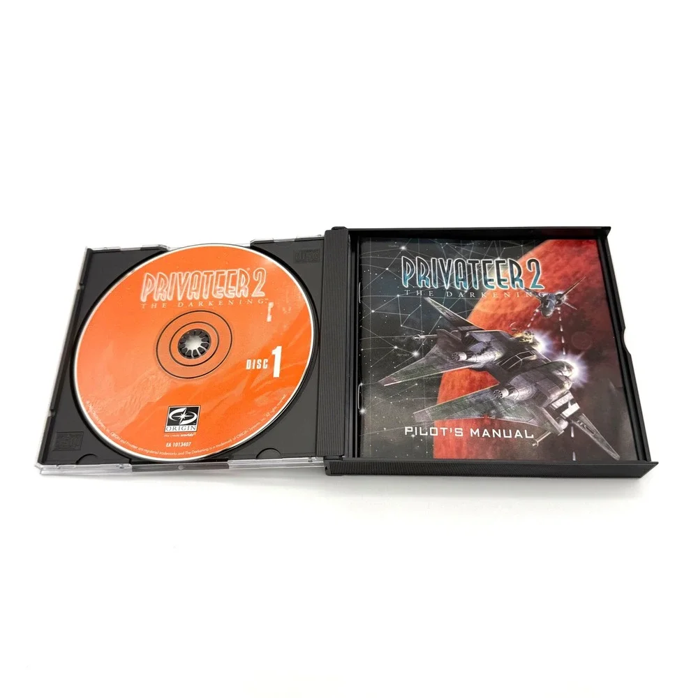 Privateer 2 The Darkening PC Game 1996 Big Box Complete Origin Wing Commander